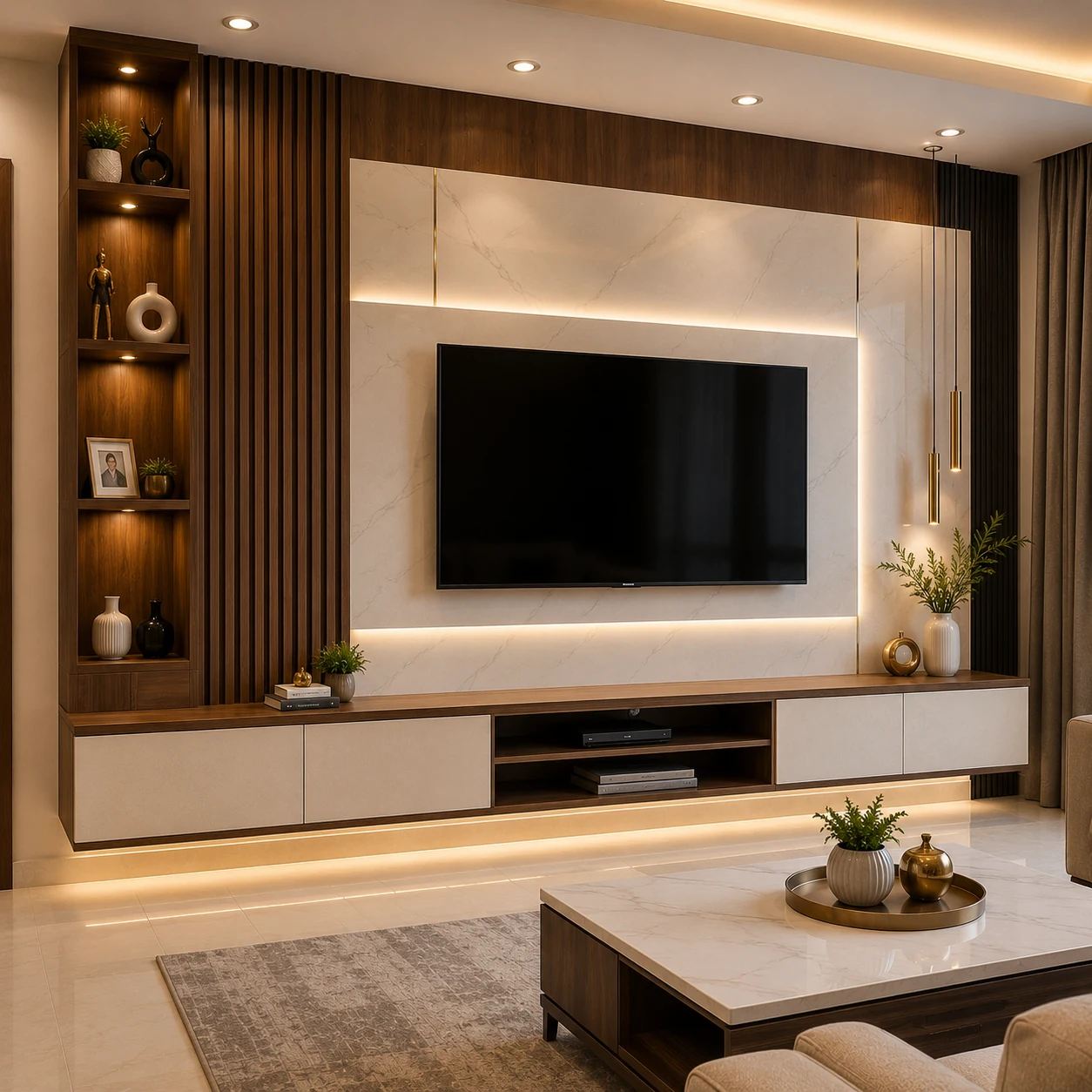 Modern TV unit