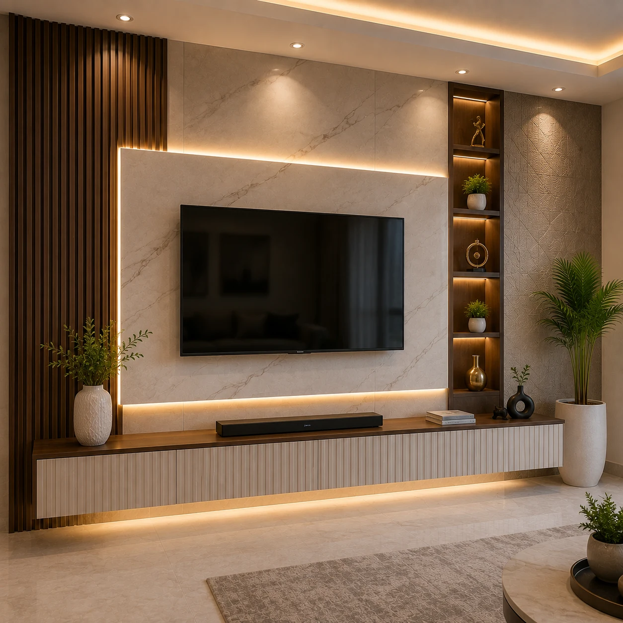 Wall interior design